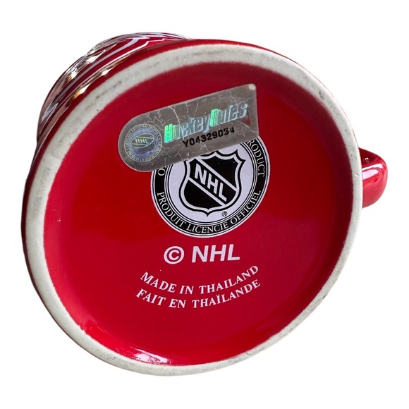 NHL Detroit Red Wings Sculpted Logo Coffee Mug - Picture 6 of 8